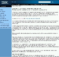 Pressemeddelelse fra IBM