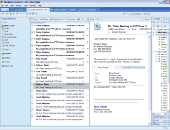 Lotus Notes 8.5